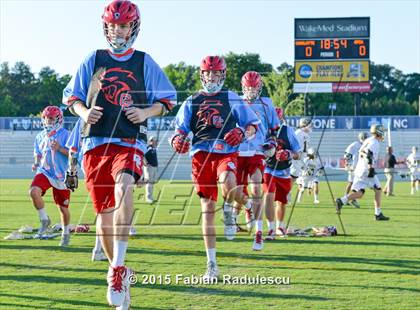 Thumbnail 3 in Charlotte Catholic vs. Apex (NCHSAA 4A Final) photogallery.