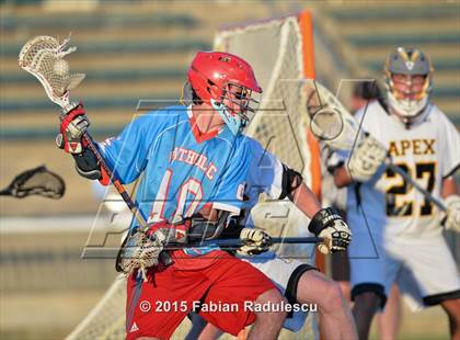 Thumbnail 2 in Charlotte Catholic vs. Apex (NCHSAA 4A Final) photogallery.