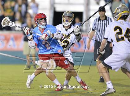 Thumbnail 2 in Charlotte Catholic vs. Apex (NCHSAA 4A Final) photogallery.