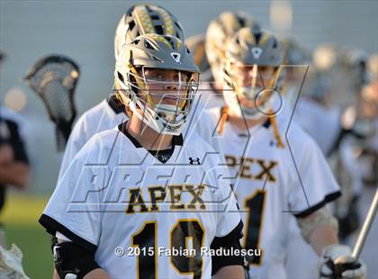 Thumbnail 3 in Charlotte Catholic vs. Apex (NCHSAA 4A Final) photogallery.