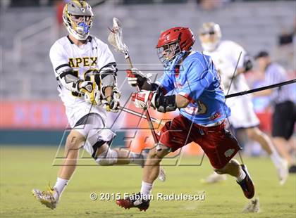 Thumbnail 1 in Charlotte Catholic vs. Apex (NCHSAA 4A Final) photogallery.