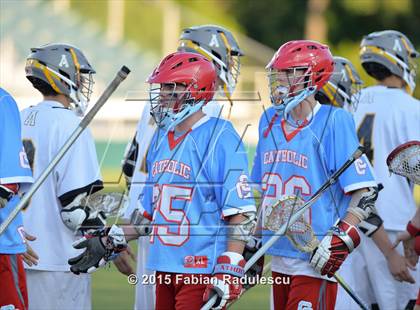 Thumbnail 3 in Charlotte Catholic vs. Apex (NCHSAA 4A Final) photogallery.