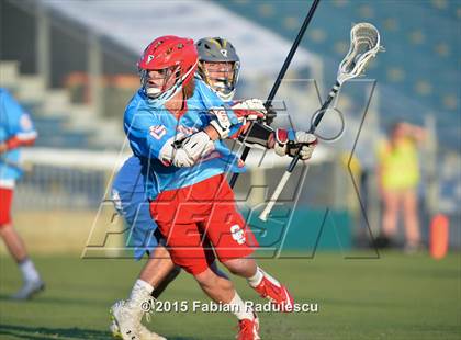 Thumbnail 1 in Charlotte Catholic vs. Apex (NCHSAA 4A Final) photogallery.