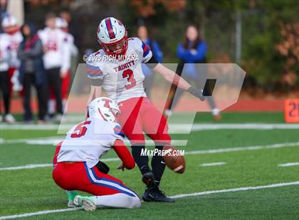 Thumbnail 3 in Trinity vs. Souhegan (NHIAA D2 Championship) photogallery.