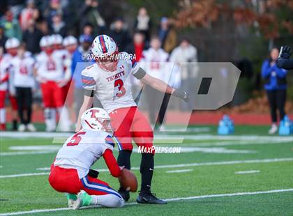 Thumbnail 1 in Trinity vs. Souhegan (NHIAA D2 Championship) photogallery.