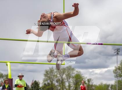 Thumbnail 3 in CHSAA Track and Field 1A, 2A, 3A Championships (Boys High Jump) photogallery.