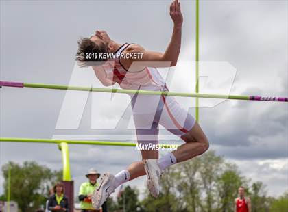 Thumbnail 1 in CHSAA Track and Field 1A, 2A, 3A Championships (Boys High Jump) photogallery.
