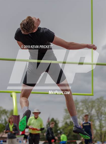 Thumbnail 1 in CHSAA Track and Field 1A, 2A, 3A Championships (Boys High Jump) photogallery.