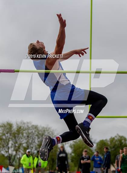Thumbnail 3 in CHSAA Track and Field 1A, 2A, 3A Championships (Boys High Jump) photogallery.