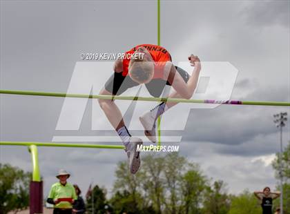 Thumbnail 2 in CHSAA Track and Field 1A, 2A, 3A Championships (Boys High Jump) photogallery.
