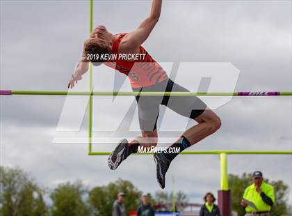 Thumbnail 1 in CHSAA Track and Field 1A, 2A, 3A Championships (Boys High Jump) photogallery.