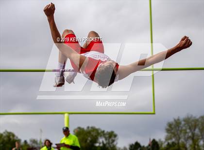 Thumbnail 1 in CHSAA Track and Field 1A, 2A, 3A Championships (Boys High Jump) photogallery.