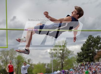 Thumbnail 2 in CHSAA Track and Field 1A, 2A, 3A Championships (Boys High Jump) photogallery.