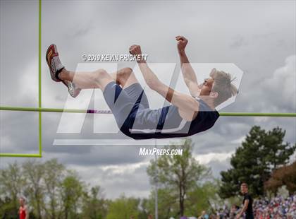 Thumbnail 3 in CHSAA Track and Field 1A, 2A, 3A Championships (Boys High Jump) photogallery.