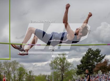 Thumbnail 1 in CHSAA Track and Field 1A, 2A, 3A Championships (Boys High Jump) photogallery.