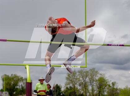 Thumbnail 3 in CHSAA Track and Field 1A, 2A, 3A Championships (Boys High Jump) photogallery.