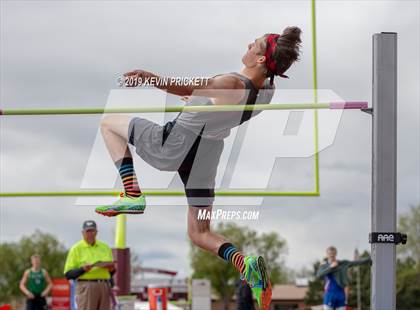 Thumbnail 2 in CHSAA Track and Field 1A, 2A, 3A Championships (Boys High Jump) photogallery.