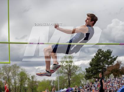 Thumbnail 3 in CHSAA Track and Field 1A, 2A, 3A Championships (Boys High Jump) photogallery.