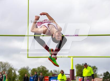 Thumbnail 3 in CHSAA Track and Field 1A, 2A, 3A Championships (Boys High Jump) photogallery.