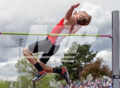 Thumbnail 1 in CHSAA Track and Field 1A, 2A, 3A Championships (Boys High Jump) photogallery.