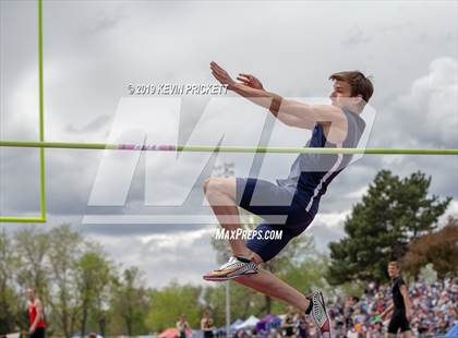 Thumbnail 1 in CHSAA Track and Field 1A, 2A, 3A Championships (Boys High Jump) photogallery.