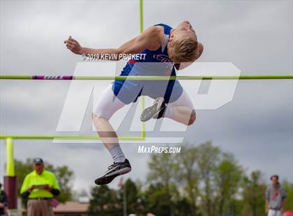 Thumbnail 2 in CHSAA Track and Field 1A, 2A, 3A Championships (Boys High Jump) photogallery.