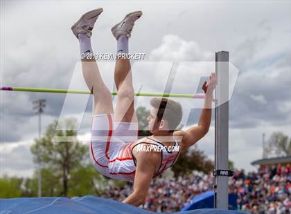 Thumbnail 2 in CHSAA Track and Field 1A, 2A, 3A Championships (Boys High Jump) photogallery.
