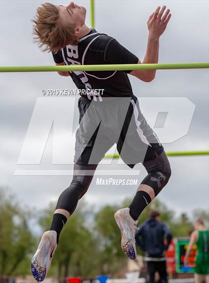 Thumbnail 2 in CHSAA Track and Field 1A, 2A, 3A Championships (Boys High Jump) photogallery.