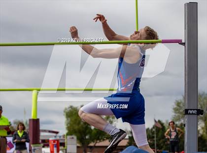 Thumbnail 2 in CHSAA Track and Field 1A, 2A, 3A Championships (Boys High Jump) photogallery.