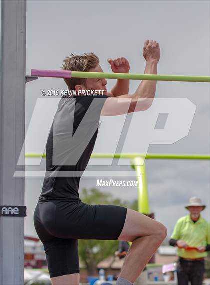 Thumbnail 2 in CHSAA Track and Field 1A, 2A, 3A Championships (Boys High Jump) photogallery.
