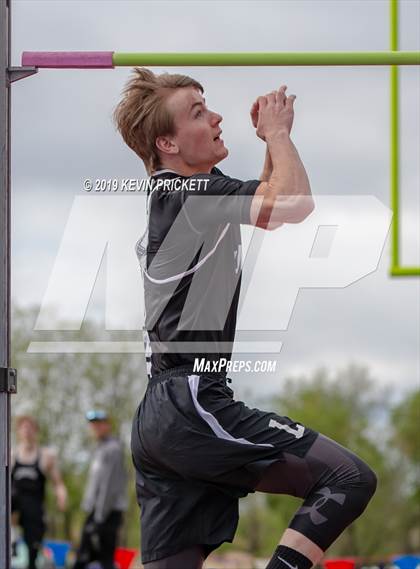 Thumbnail 3 in CHSAA Track and Field 1A, 2A, 3A Championships (Boys High Jump) photogallery.