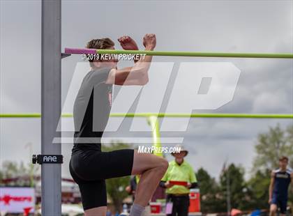 Thumbnail 1 in CHSAA Track and Field 1A, 2A, 3A Championships (Boys High Jump) photogallery.