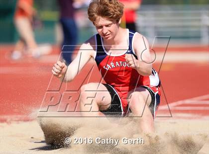 Thumbnail 1 in Santa Clara vs Saratoga (Duel Track Meet) photogallery.