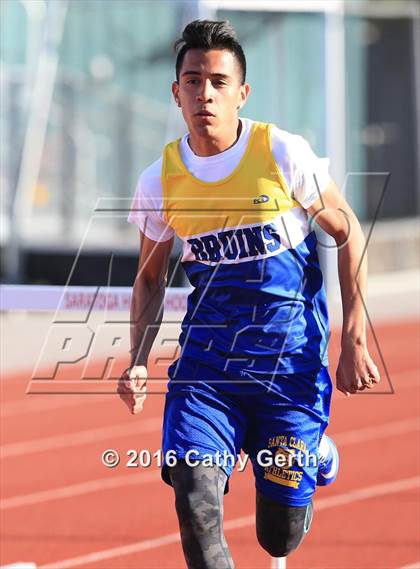 Thumbnail 1 in Santa Clara vs Saratoga (Duel Track Meet) photogallery.