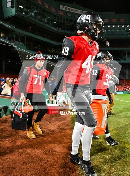 Thumbnail 1 in Swampscott vs Marblehead (High School Football at Fenway Park) photogallery.