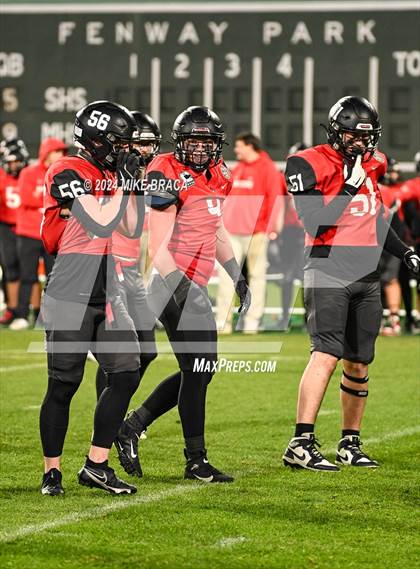 Thumbnail 3 in Swampscott vs Marblehead (High School Football at Fenway Park) photogallery.
