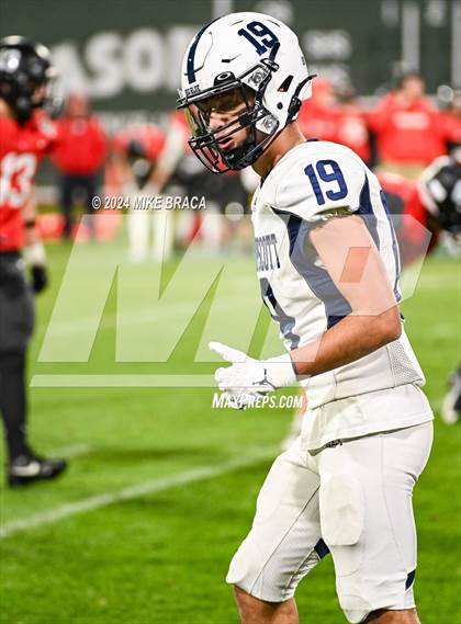 Thumbnail 1 in Swampscott vs Marblehead (High School Football at Fenway Park) photogallery.