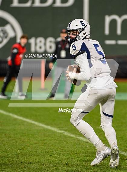 Thumbnail 3 in Swampscott vs Marblehead (High School Football at Fenway Park) photogallery.