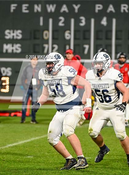 Thumbnail 1 in Swampscott vs Marblehead (High School Football at Fenway Park) photogallery.