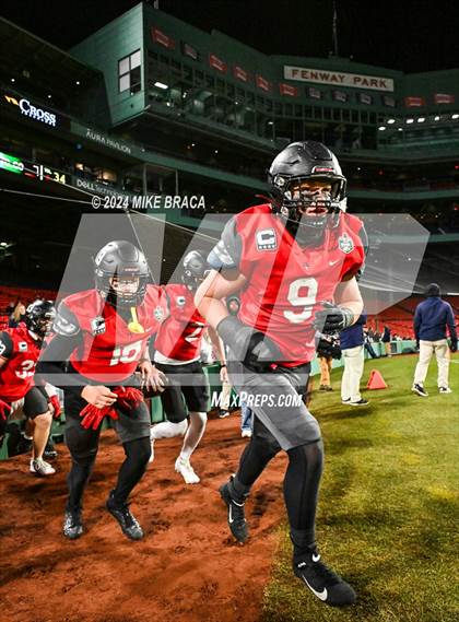 Thumbnail 1 in Swampscott vs Marblehead (High School Football at Fenway Park) photogallery.