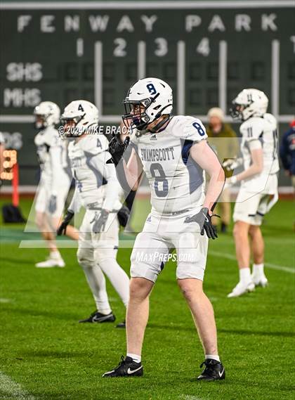 Thumbnail 2 in Swampscott vs Marblehead (High School Football at Fenway Park) photogallery.