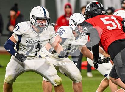 Thumbnail 3 in Swampscott vs Marblehead (High School Football at Fenway Park) photogallery.