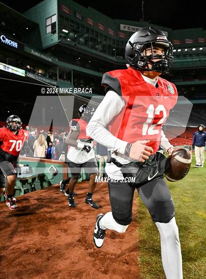 Thumbnail 1 in Swampscott vs Marblehead (High School Football at Fenway Park) photogallery.