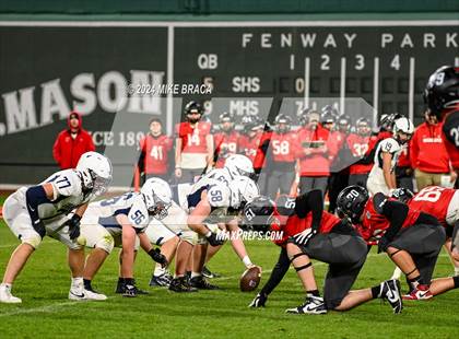 Thumbnail 3 in Swampscott vs Marblehead (High School Football at Fenway Park) photogallery.