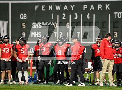 Thumbnail 3 in Swampscott vs Marblehead (High School Football at Fenway Park) photogallery.