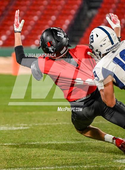 Thumbnail 1 in Swampscott vs Marblehead (High School Football at Fenway Park) photogallery.