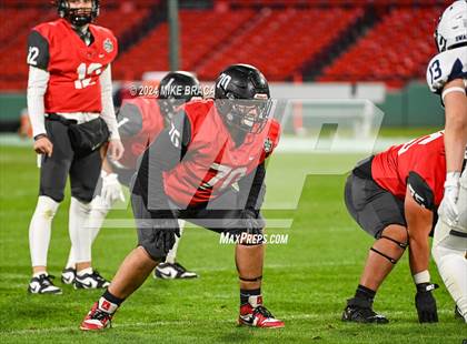 Thumbnail 1 in Swampscott vs Marblehead (High School Football at Fenway Park) photogallery.