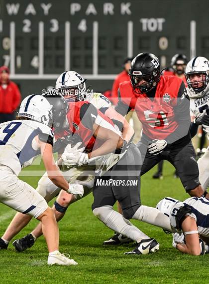 Thumbnail 1 in Swampscott vs Marblehead (High School Football at Fenway Park) photogallery.
