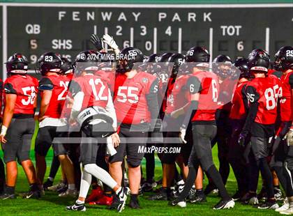 Thumbnail 3 in Swampscott vs Marblehead (High School Football at Fenway Park) photogallery.