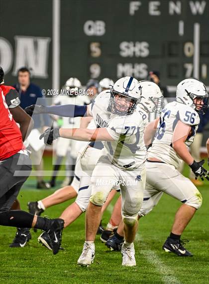 Thumbnail 2 in Swampscott vs Marblehead (High School Football at Fenway Park) photogallery.